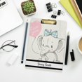 thumbnail image 5 of KXMDXA Elephant Balloon Clipboard Hardboard Wood Nursing Clip Board and Pull for Standard A4 Letter 13x9 inches, 5 of 6