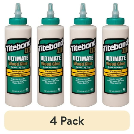 (4 pack) Titebond 16 Oz Ultimate Iii Wood Glue