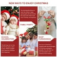 thumbnail image 6 of Ferencaa Christmas Door Hangers Bell Jingle Bell Hangers Christmas Decorations Bell, 6 of 7