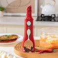 thumbnail image 2 of 3-in-1 Kitchen Tongs: Heat Resistant Bowl Lifter, Non-Slip Plate Clamp, and Pot Lid Opener - Multipurpose Cooking and Serving Utensil with Secure Grip, 2 of 5