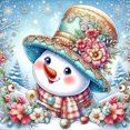 thumbnail image 1 of 5D DIY Taladro Muñeco Nieve Kit Del 30x30cm, 1 of 9