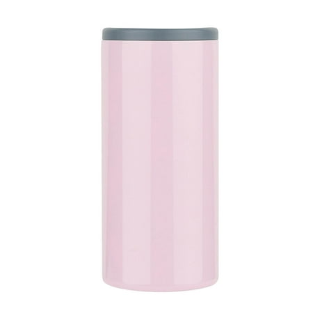 

wendunide Glass&Bottle Stainless Steel Insulated Slim Can Cooler For 12Oz Double-walled Vacuum Stainless Steel Can Cooler Holder Thermos Cup Pink