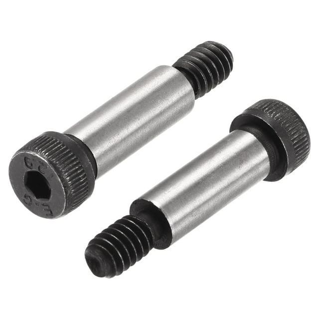 Unique Bargains Alloy Steel Socket Head Shoulder Bolts, 3/4'x5/16' Shoulder, 1/4-20 Thread, 6 Pack