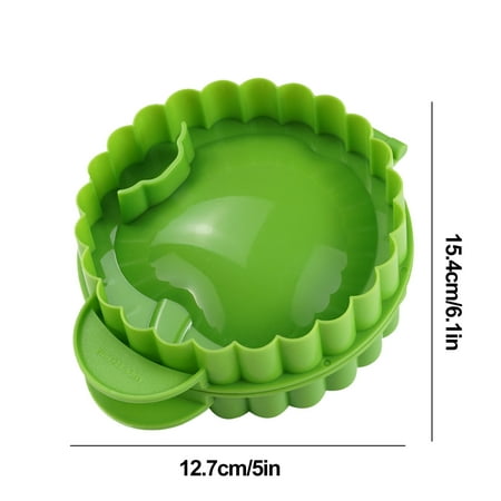 

Cake Silicone Mold Silicone Molds Cake Mold For Cake Fall Hand Pie Molds Set Of 3D Christmas Mold Tool With Apples Pumpkins Shape Green