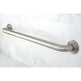 thumbnail image 2 of Kingston Brass DR214248 Milano 24-Inch X 1-1/4-Inch OD Grab Bar, Brushed Nickel, 2 of 4