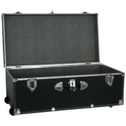Seward Rover 30 Trunk with Wheels & Lock, Black