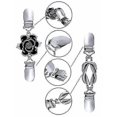 thumbnail image 4 of 4-piece Retro Sweater Shawl Clip Fe Formal Shirt Brooch Clip, 4 of 5
