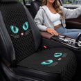 thumbnail image 4 of CHAQLIN Cat Eye Pattern Design Car Seat Covers for Pets, Non-Slip Padded Front Seat Protector Pads for SUV, Quilted Padded Fabric Car Front Seat Covers, 4 of 7