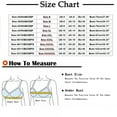 thumbnail image 3 of Titcea Bras for Women Lace Solid Color Beauty Back Front Buttons Push Up Bra No Underwire Breathable Comfort Underwear, Gifts for Her, 3 of 6