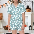 2 Piece Sets Pajamas for Kids Children Graphic Print Short Sleeve
