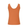 thumbnail image 3 of cocolona Womens Summer V Neck Tank Tops 2025 Fashion Casual Sleeveless Ribbed Knit Shirts Lightweight Comfy Sweater Tops, 3 of 7