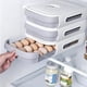 thumbnail image 4 of Naiovety Caja de almacenamiento de huevos que ahorra espacio para cajón de refrigerador caja Simple y hermosa refrigerador a largo plazo Juegos de accesorios de baño, 4 of 6