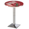 thumbnail image 1 of Holland Bar Stool L217C4228Stnfrd-D2 42 Po Table de Pub Cardinales Stanford avec 28 Po Top&44; Chrome, 1 of 1
