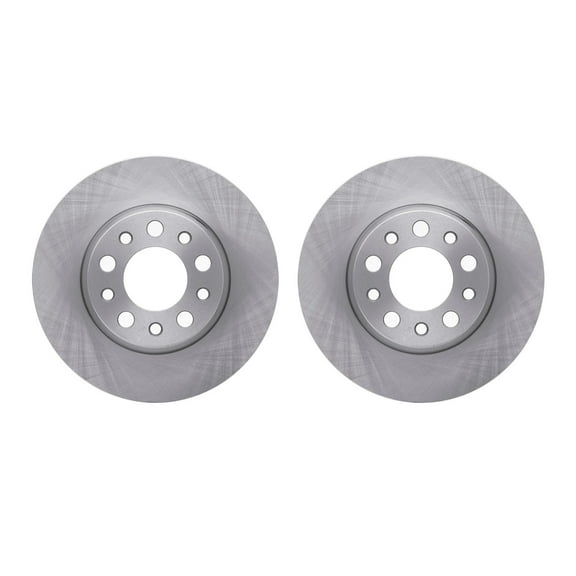 Dynamic Friction Company Rear Brake Rotors 6002-42014