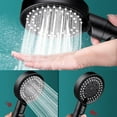AaSFJEG Pressurized Shower Head Hand Held Filter Five Large Water