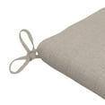 thumbnail image 4 of Casual Cushion Sunbrella® Fabric 1-Piece Indoor/Outdoor Bench Cushion, 48"W x 18"L, Canvas Forest Green, 4 of 7