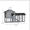 Gray#1, variant on Dog Crate, 79.5" Extra Large Bunny Cage with 2 Runs House Small Animal Habitats for Guinea Pigs Hamster Removable Tray Two Tier Waterproof Roof Pet Supplies Cottage Poultry Pen Enclosure