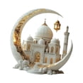 thumbnail image 1 of Decoración acrílica para Ramadán, soporte de escritorio plano 2D para coleccionar obras de arte con base estilo G, 1 of 9