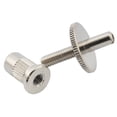 thumbnail image 5 of Musiclily Pro Metric Sized Nashville Style Tune-o-matic Bridge M4 Mounting Stud and Bushing for Epiphone LP Style Guitar, Nickel (Set of 2), 5 of 5