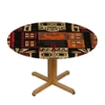 thumbnail image 3 of Acheng Round Tablecloth - The Perfect Table Decoration for Any Occasion 54-58, 3 of 8