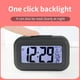 thumbnail image 5 of Reloj electrónico digital con pantalla LED, pantalla digital estéreo, alarma de repetición, conmutación 12/24H, cuenta regresiva, pantalla 3D, avance/cuenta regresiva, negro, 5 of 8
