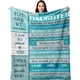 thumbnail image 1 of LHSHID Daughter Gift from Mom Dad Gifts for Daughter from Mothers Father Birthday Gifts for Daughter Daughter Gifts for Graduation Christmas Birthday Valentines Mothers Day Blanket 30"x40", 1 of 7