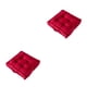 thumbnail image 4 of Toystoory Cojín de asiento cuadrado Cojín de silla Sofá Alfombra de piso Antideslizante Balcón de negocios Sala de estar Dormitorio Asientos Rojo 42*42*9cm 2Conjunto, 4 of 6