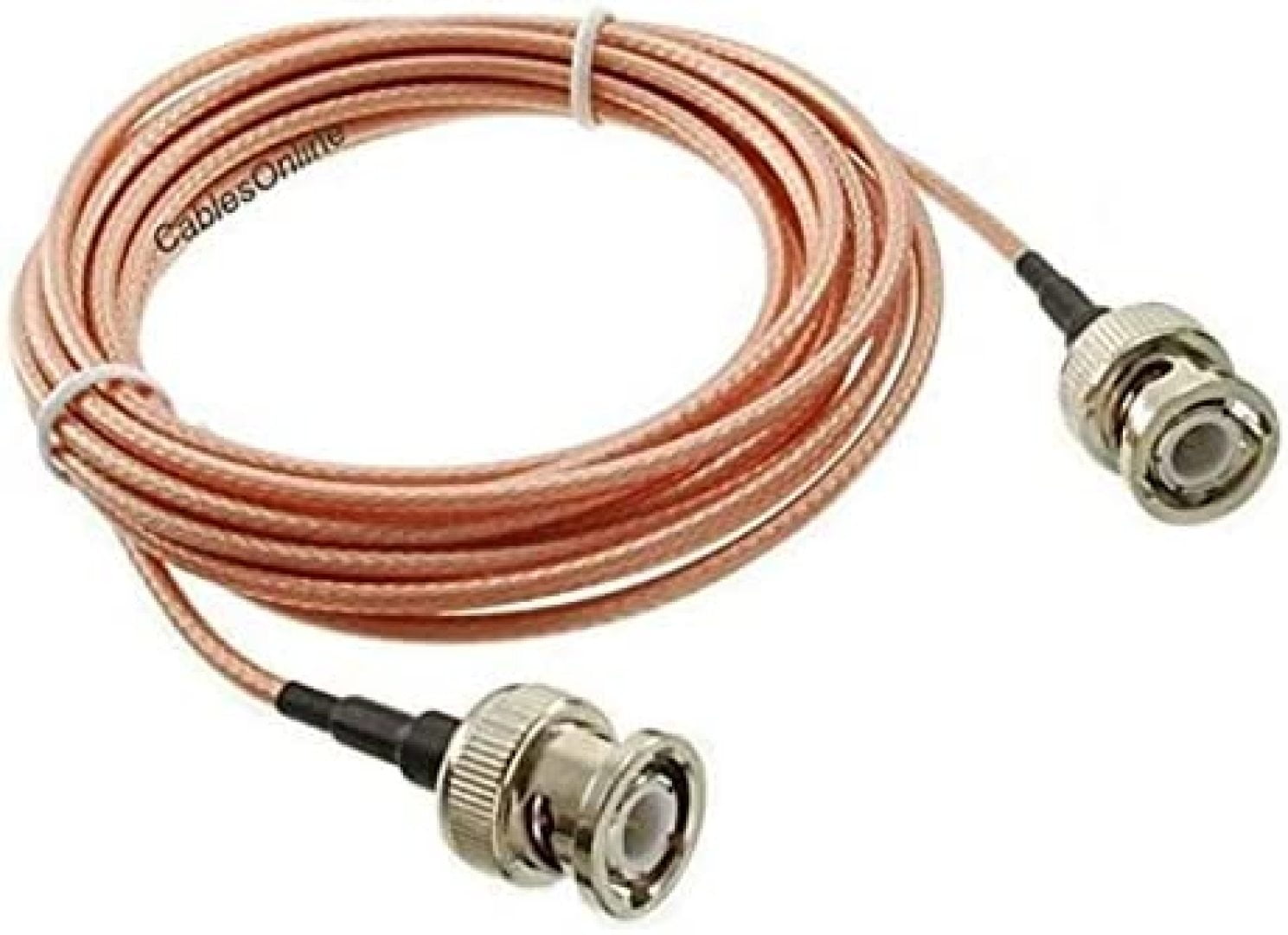 25ft. BNC Male to BNC Male RG316 Coax Low Loss RF Cable