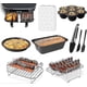 thumbnail image 1 of Air Fryer Accessories, Set Of 9 Fit Compatible Ninja Dual Air Fryer Af300uk, Af400uk & Most 3.7qt - 4.2qt And Larger Dual Zone Air Fryers, Include Cak, 1 of 5