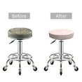 thumbnail image 3 of Uemuo Cute Bunny Pattern Round Bar Stool Seat Covers Washable Stool Cushion Slipcover Elastic Bar Chair Covers-, 3 of 7