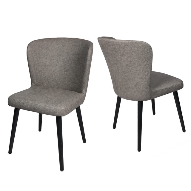 KARMAS PROD. Heavy Duty Padded Dinner Chairs, Set of 2, 400 LBS Weight
