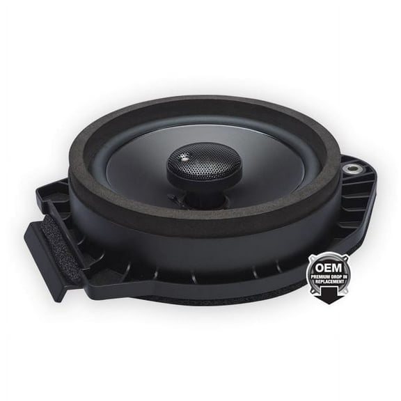 Powerbass OE652-GM2 6.5" 2Ω Direct Fit Premium OEM Replacement Coaxial Speakers Compatible with Select Chevy/GMC Vehicles
