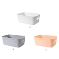thumbnail image 2 of Cesta de almacenamiento Kearding PP Color sólido Gris, 2 of 6