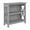 Cape Cod Gray, variant on Pemberly Row Small 2 Shelf Bookcase in Pure White Oak - Engineered Wood