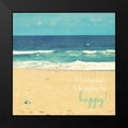 thumbnail image 2 of Dickinson, Robin 12x12 Black Modern Framed Museum Art Print Titled - Be Happy!, 2 of 5