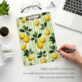 thumbnail image 5 of FMSHPON Summer Fresh Lemons Branch Clipboard Hardboard Wood Nursing Clip Board and Pull for Standard A4 Letter 13x9 inches, 5 of 6