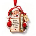 thumbnail image 2 of Tovaris Christmas Gift Ornament, Fillable Acrylic Hanging Ornament, Personalized Money Holder Keepsake Decoration, Christmas Tree Holiday Decor Gift, 2 of 9