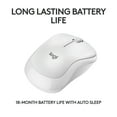 thumbnail image 5 of Logitech M240 Silent Bluetooth Mouse, Wireless, Compact, Portable, Smooth Tracking, 18-Month Battery, Off-white, 5 of 11
