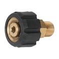 thumbnail image 1 of Kit de adaptador de hidrolavadora de desconexión rápida, piezas de conexión métrica, conector de manguera de liberación rápida para limpieza de, 1 of 8