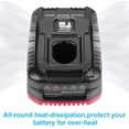 thumbnail image 5 of Upgraded 4500mAh Replacement for Craftsman 19.2V Battery Compatible with Craftsman 19.2 Volt Battery DieHard C3 130279005 130279003 315.113753 315.115410 315.11485 11375 Cordless Tools-4Pack, 5 of 5