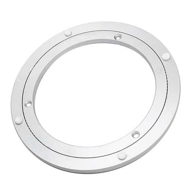 Plateau Tournant Rond en Alliage d'Aluminium à Roulement Magnétique Table Ronde 16 Pouces