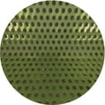 thumbnail image 1 of Ahgly Company Indoor Round Patterned Green Onion Green Area Rugs, 6' Round, 1 of 6