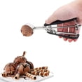 thumbnail image 5 of Cuchara para helado de 3 uds, cucharas para galletas para hornear, juego de 3, cuchara para galletas de acero inoxidable 18/8 para hornear, 5 of 5
