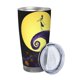thumbnail image 2 of Vaso de 20 oz con tapa de Pesadilla antes de Navidad, vaso de viaje de acero inoxidable de doble pared con aislamiento al vacío, taza de café con aislamiento duradero, taza térmica con tapa, 2 of 8