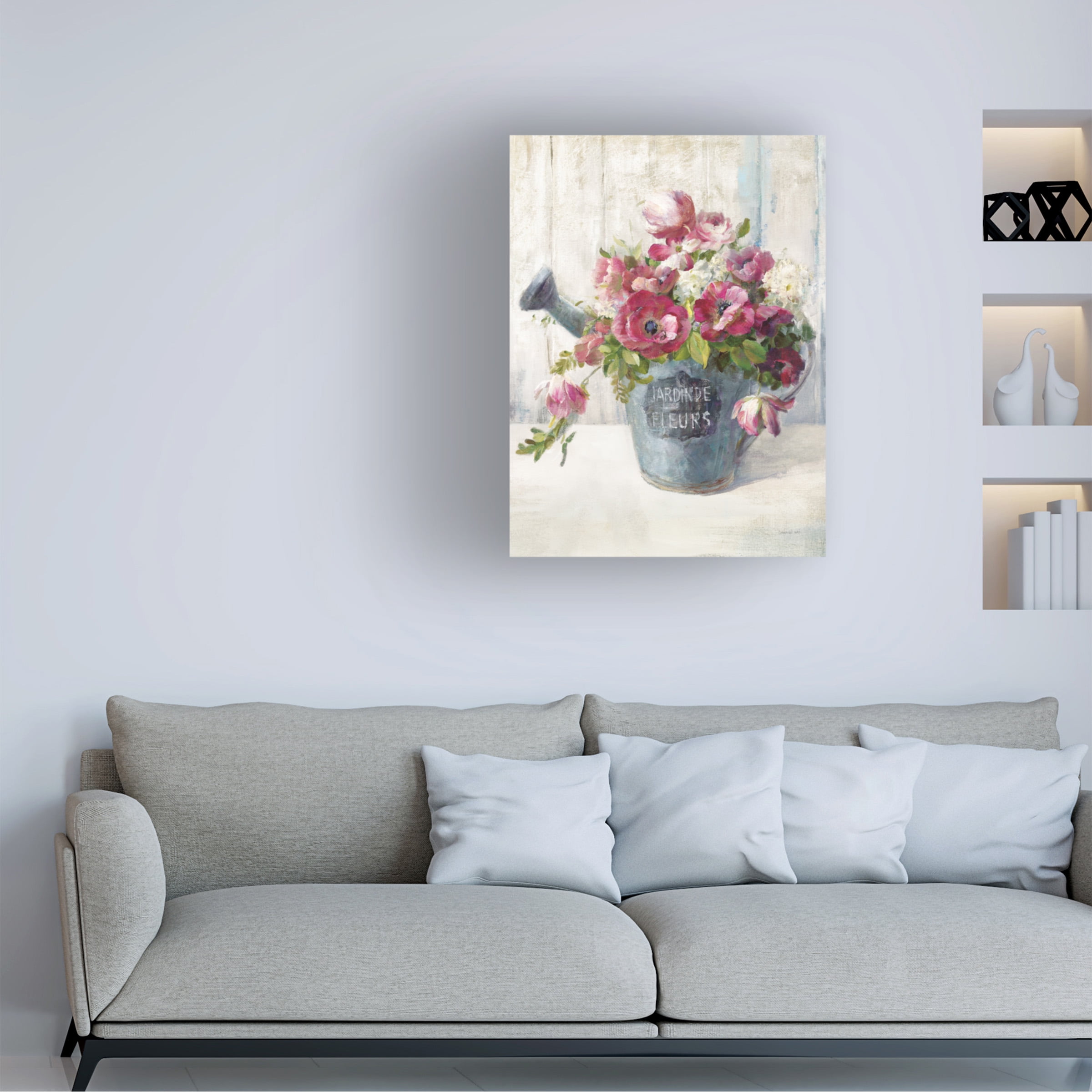 Trademark Fine Art 'Garden Blooms II' Canvas Art by Danhui Nai
