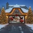 thumbnail image 4 of Santa Claus Garage Door Banner,Christmas Yard Party Winter Holiday Outdoor Large Decor Hanging Backdrop, 4 of 9