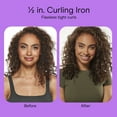 thumbnail image 5 of Conair Double Ceramic 1/2" Curling Iron, Creates Tight Curls, For Short to Medium Hair, 5 of 8
