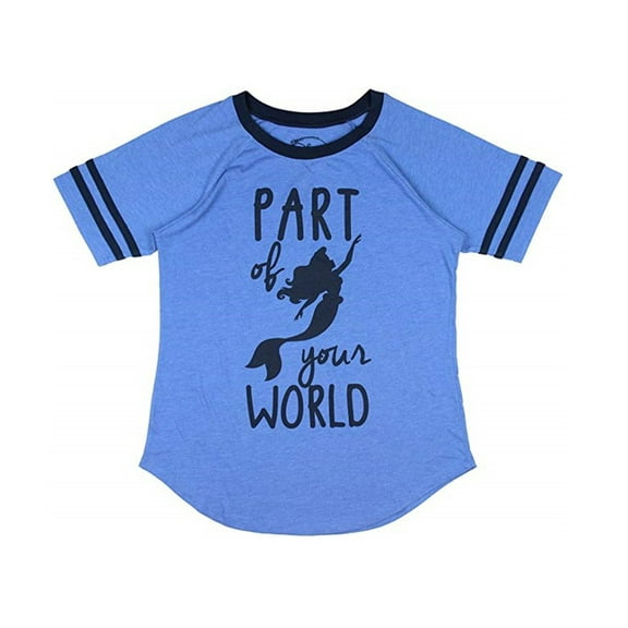 Disney Little Mermaid Part of Your World Boyfriend Juniors T-Shirt