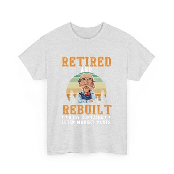 vintage Retro Retired And Rebuilt T-Shirt-TH34699