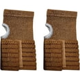 thumbnail image 2 of SURJDE 2PCS Elastic Wrist Support Carpal Tunnel Brace Wrist Adjustable Compression Strap Wrist Support for Carpal Tunnel Tendonitis Wrist (Khaki, One Size), 2 of 5